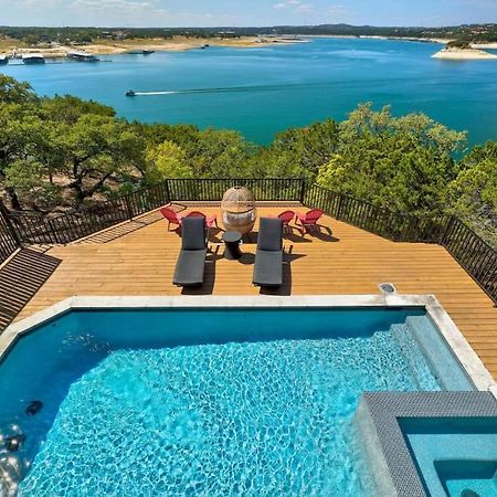 Atlantis On Lake Travis Pool Hot Tub Dock Villa Leander Exterior foto